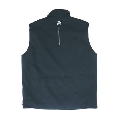 Black Solid Active Vest