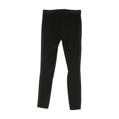 Black Solid Dress Pants