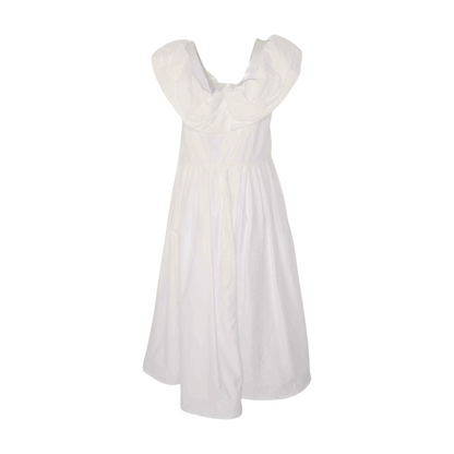 White Midi Formal