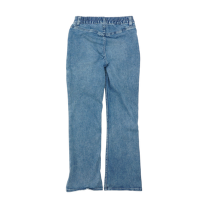 Blue Bootcut Jeans