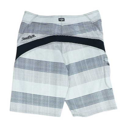 White Striped Swim Bottom