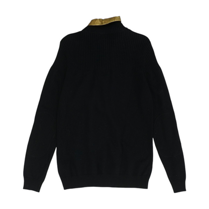 Black 1/4 Zip Sweater
