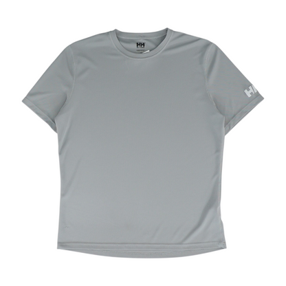 Gray Solid Active T-Shirt