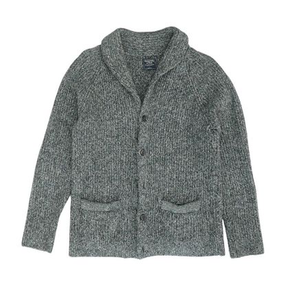 Gray Cardigan Sweater