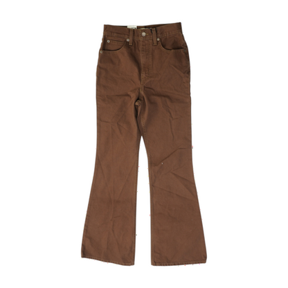 Brown Wide Leg Jeans
