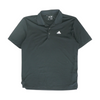 Black Solid Short Sleeve Polo