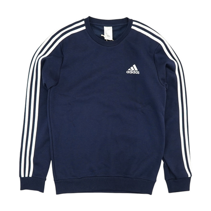 Navy Solid Sweatshirt Pullover