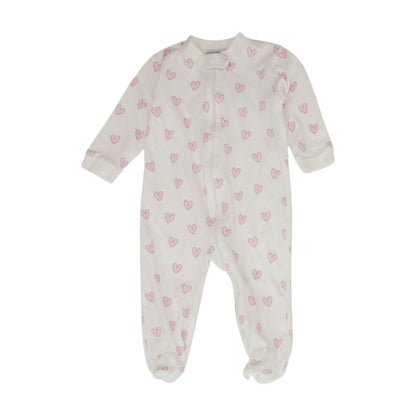 White Hearts One-Piece