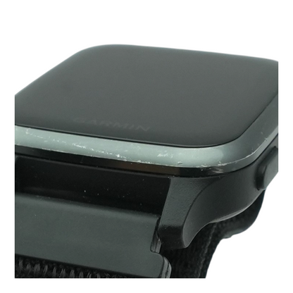 30mm Venu SQ Black Smartwatch Black Band M/L