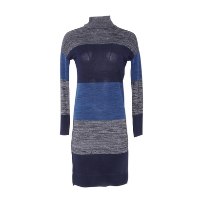 Multi Color Block Midi Dress