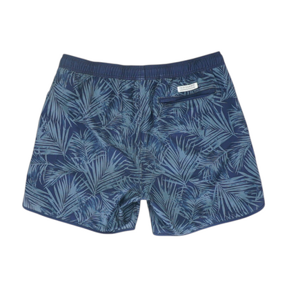 Navy Print Swim Bottom