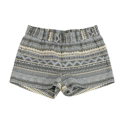 Blue Graphic Shorts