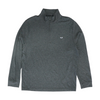 Charcoal Striped 1/4 Zip Pullover