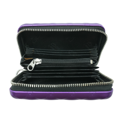 Purple Card Case Wallet