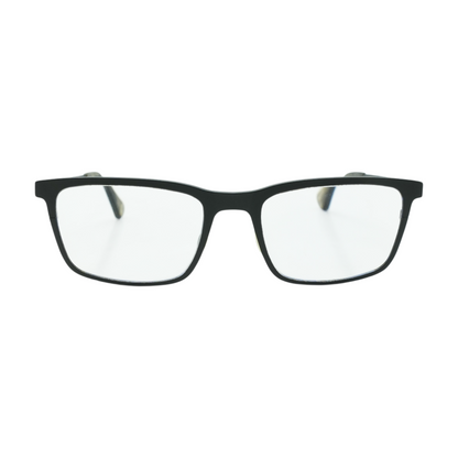 Black Rectangle Prescription Eyewear
