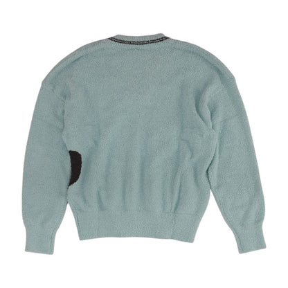 Blue Hearts V-Neck Sweater