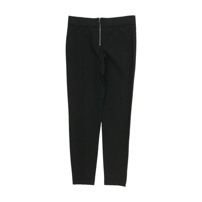 Black Solid Pants