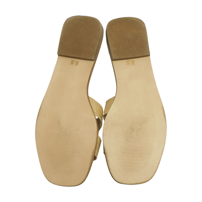 Tan Flat Sandals