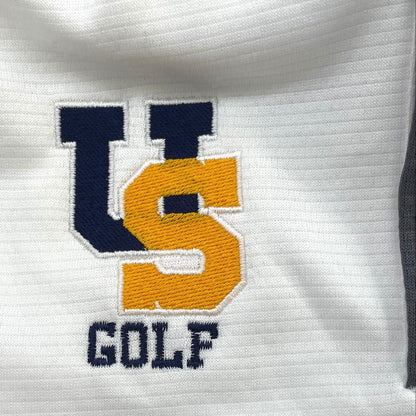 White Solid Short Sleeve Polo