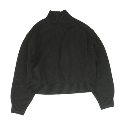 Black Mockneck Sweater
