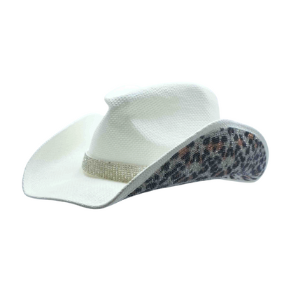 White Western Hat