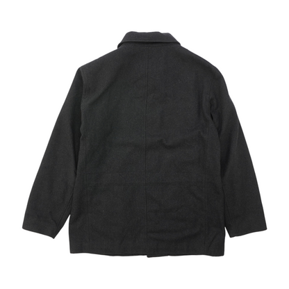 Black Solid Coat