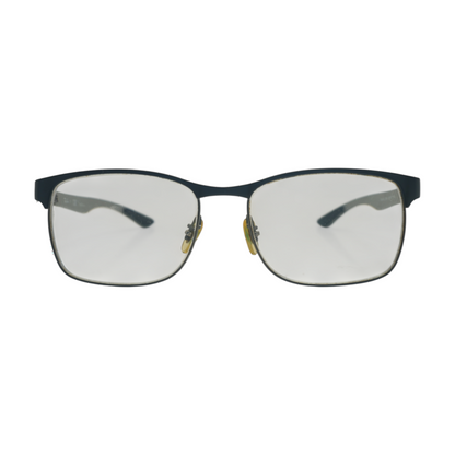 Black RB 8416 Rectangle Prescription Eyewear