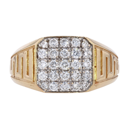 1 ctw 14K Yellow Gold Diamond Fashion Ring