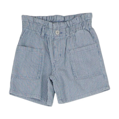 Blue Striped Shorts