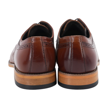 Brown Lace-Up Dress Shoes
