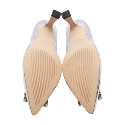 Silver Pump Heels
