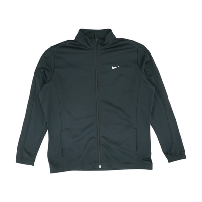 Black Solid Active Jacket
