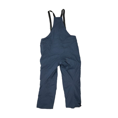 Navy Color Block Overalls