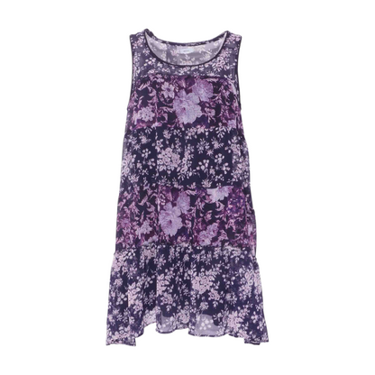 Navy Floral Mini Dress