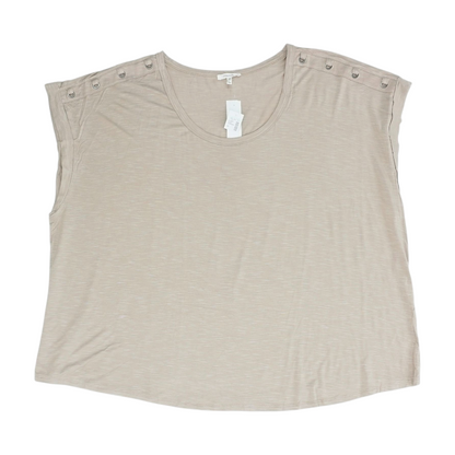 Tan Plus Size Blouse