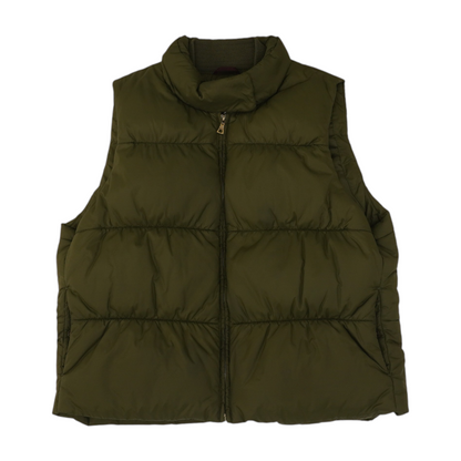 Olive Solid Active Vest
