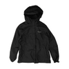 Black Solid Rain Jacket
