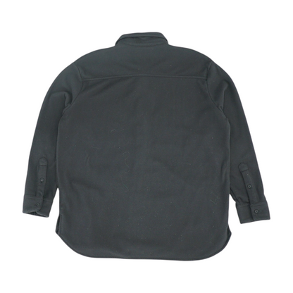 Charcoal Flannel Button Down