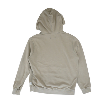 Tan Solid Hoodie Pullover