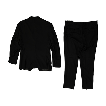 Black Solid Suit