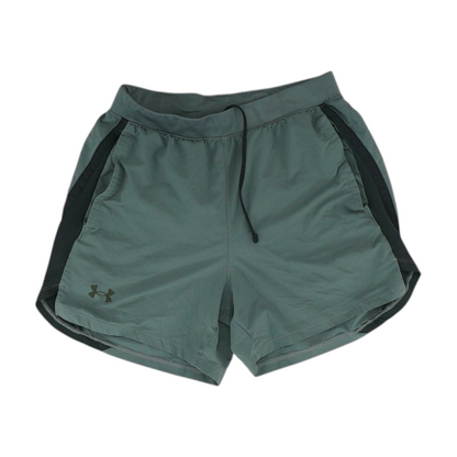 Gray Solid Active Shorts