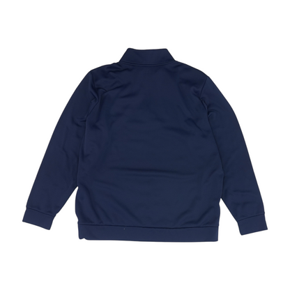 Navy Solid 1/4 Zip Pullover