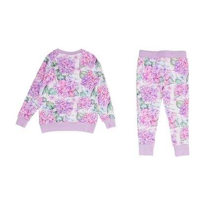 Lavender Floral Long Sleeve Set