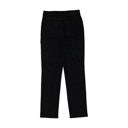 Black Straight Jeans