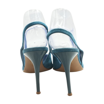 Blue Stiletto Heels