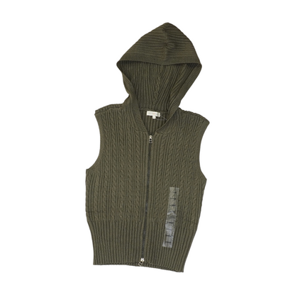 Green Solid Active Vest
