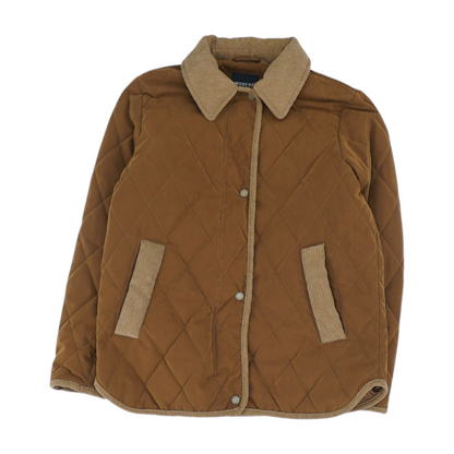 Brown Solid Jacket