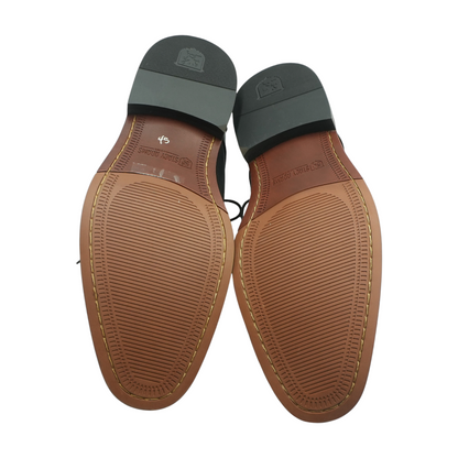 Black Lace-Up Dress Shoes