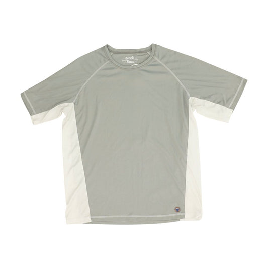 Gray Solid Active T-Shirt