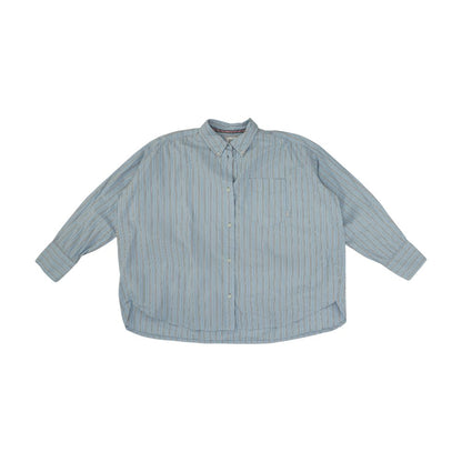 Blue Striped Button Down